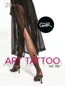 Rajstopy ART TATTOO 06